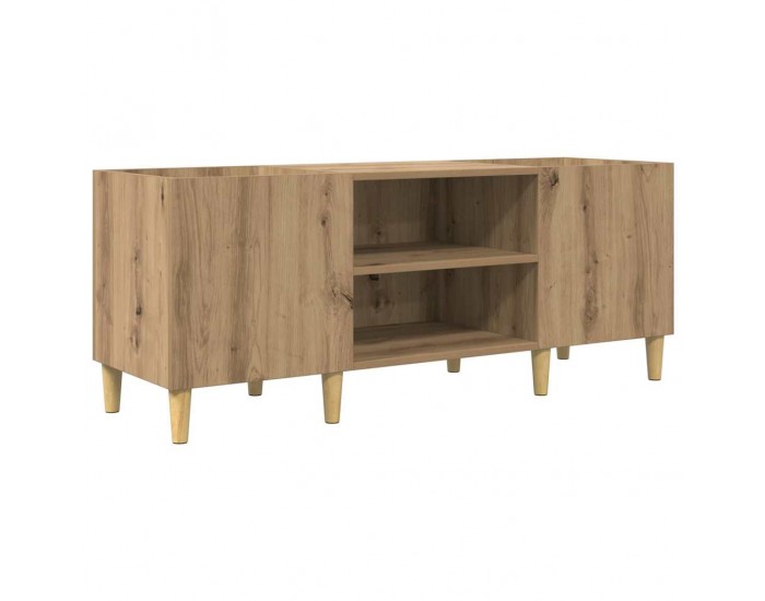 Sonata H Шкаф за грамофонни плочи Дъб 121 x 38 x 48 cm Инженерно дърво