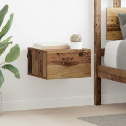 Sonata H Стенен шкаф за нощно шкафче Старо дърво 35 x 35 x 20 см - Dulapuri
