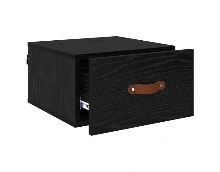 Sonata H Стенен шкаф за нощно шкафче Черния дъб 35 x 35 x 20 см