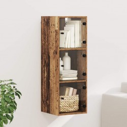 Sonata H Стенен шкаф Старо дърво 35 x 37 x 102 см Инженерно дърво - Dulapuri
