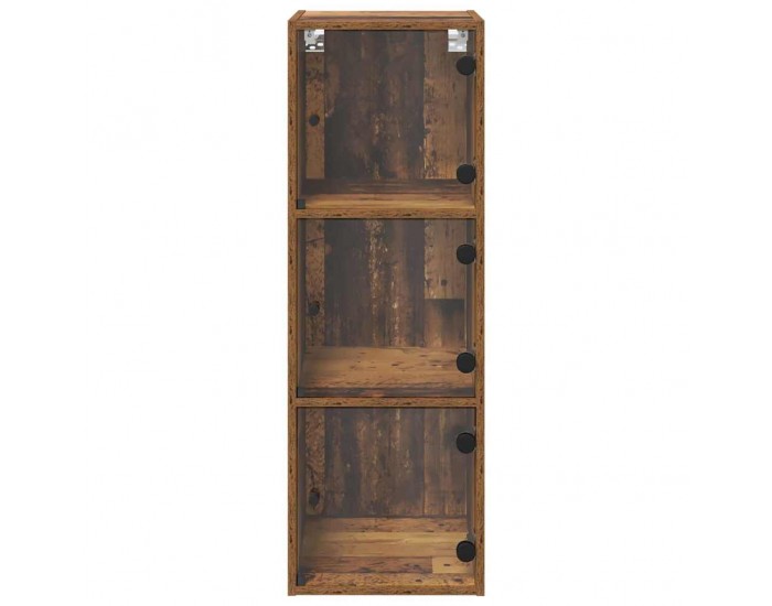 Sonata H Стенен шкаф Старо дърво 35 x 37 x 102 см Инженерно дърво