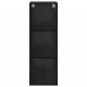 Sonata Dulap de perete 35 x 37 x 102 cm Lemn prelucrat Stejar Negru