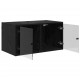 Sonata H Стенни шкафове 2 pcs Черния дъб 68 x 37 x 35 см Инженерно дърво