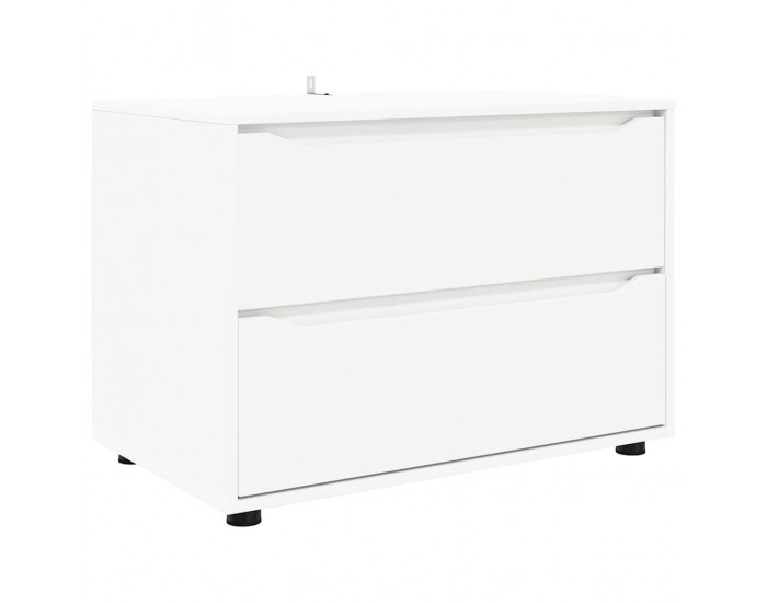 Sonata H Шкаф за съхранение Бяло 80 x 48 x 57 см Инженерно дърво
