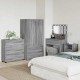 Sonata H Шкаф за съхранение Сив Сонома 80 x 48 x 57 см Инженерно дърво