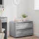 Sonata H Шкаф за съхранение Сив Сонома 80 x 48 x 57 см Инженерно дърво