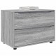 Sonata H Шкаф за съхранение Сив Сонома 80 x 48 x 57 см Инженерно дърво