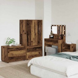 Sonata H Шкаф за съхранение Старо дърво 80 x 48 x 57 см Инженерно дърво - Dulapuri