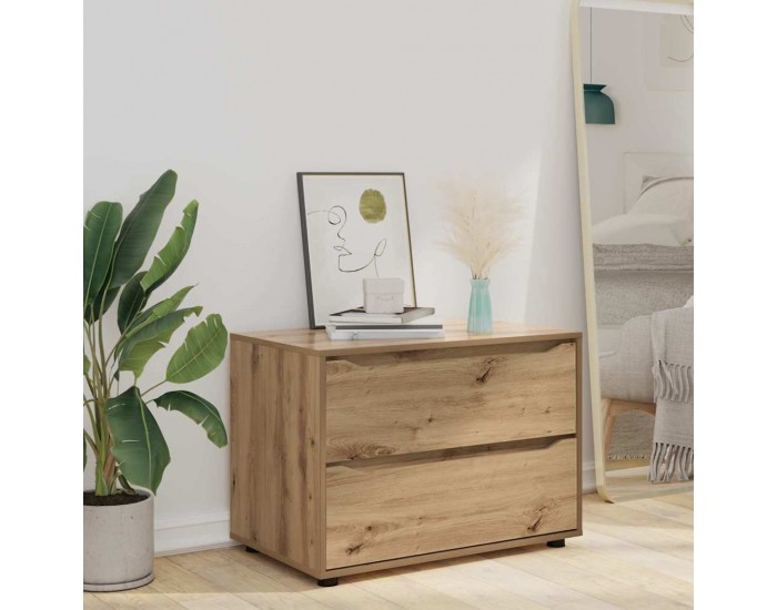 Sonata H Шкаф за съхранение Дъб 80 x 48 x 57 см Инженерно дърво