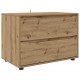 Sonata H Шкаф за съхранение Дъб 80 x 48 x 57 см Инженерно дърво