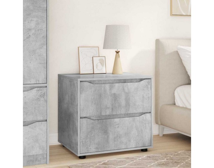 Sonata H Шкаф за съхранение Циментено сиво 60 x 48 x 57 см