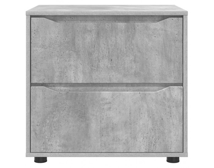 Sonata H Шкаф за съхранение Циментено сиво 60 x 48 x 57 см