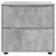 Sonata H Шкаф за съхранение Циментено сиво 60 x 48 x 57 см