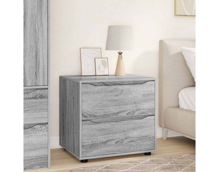 Sonata H Шкаф за съхранение Сив Сонома 60 x 48 x 57 см Инженерно дърво
