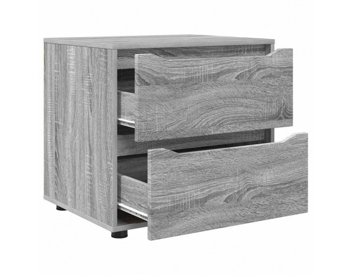 Sonata H Шкаф за съхранение Сив Сонома 60 x 48 x 57 см Инженерно дърво