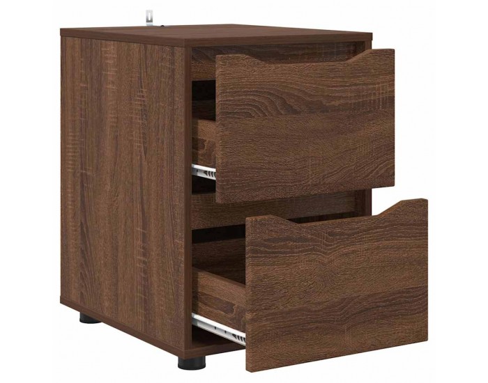 Sonata H Шкаф за съхранение Кафяв дъб 40 x 48 x 57 см Инженерно дърво