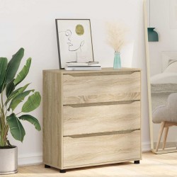 Sonata H Шкаф за съхранение Сонома дъб 80 x 31 x 81 см Инженерно дърво - Dulapuri