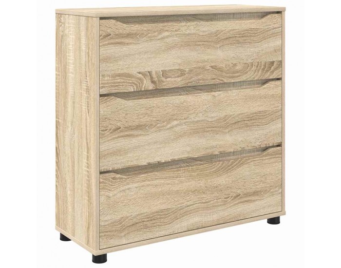 Sonata H Шкаф за съхранение Сонома дъб 80 x 31 x 81 см Инженерно дърво