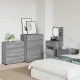 Sonata H Шкаф за съхранение Сив Сонома 80 x 31 x 81 см Инженерно дърво