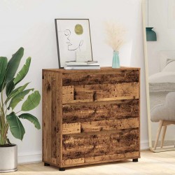 Sonata H Шкаф за съхранение Старо дърво 80 x 31 x 81 см Инженерно дърво - Dulapuri