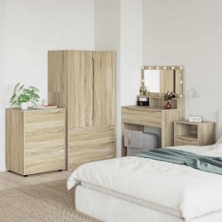 Sonata H Шкаф за съхранение Сонома дъб 60 x 48 x 81 см Инженерно дърво - Dulapuri