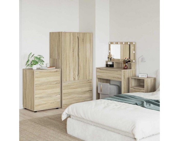 Sonata H Шкаф за съхранение Сонома дъб 60 x 48 x 81 см Инженерно дърво