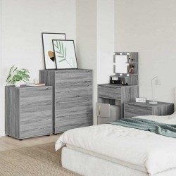 Sonata H Шкаф за съхранение Сив Сонома 60 x 48 x 81 см Инженерно дърво - Dulapuri