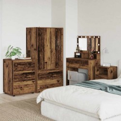 Sonata H Шкаф за съхранение Старо дърво 60 x 48 x 81 см Инженерно дърво - Dulapuri