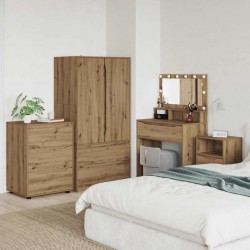 Sonata H Шкаф за съхранение Дъб 60 x 48 x 81 см Инженерно дърво - Dulapuri