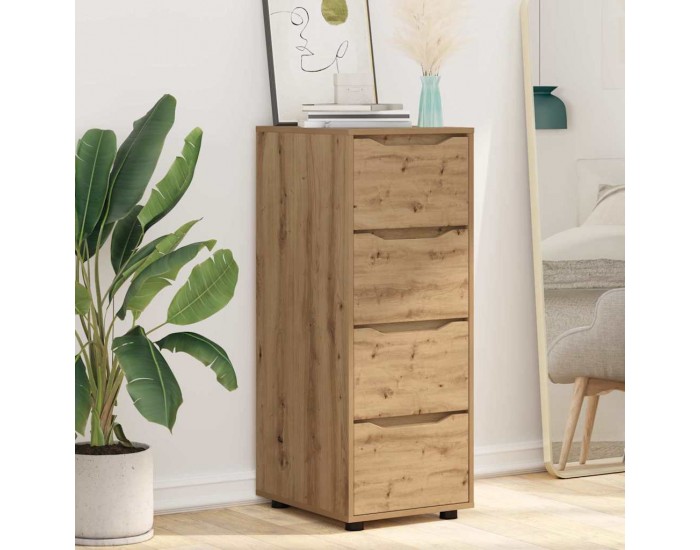 Sonata H Шкаф за съхранение Дъб 40 x 48 x 105 см Инженерно дърво
