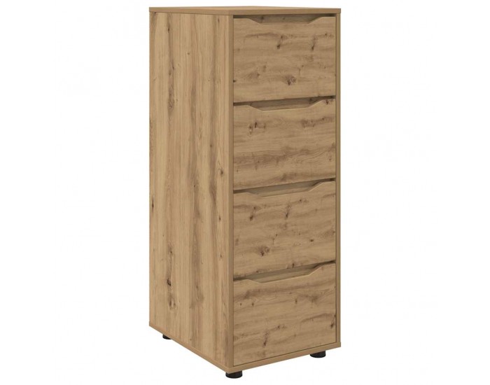 Sonata H Шкаф за съхранение Дъб 40 x 48 x 105 см Инженерно дърво