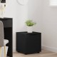 Sonata H Шкаф за баня Черно 40,5 x 40 x 44 см Инженерно дърво