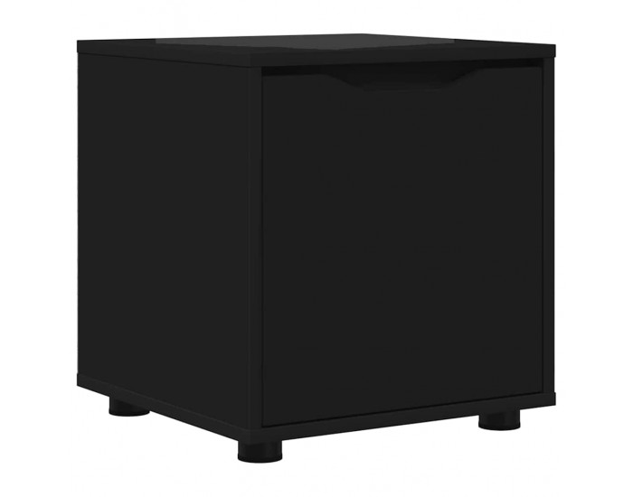 Sonata H Шкаф за баня Черно 40,5 x 40 x 44 см Инженерно дърво