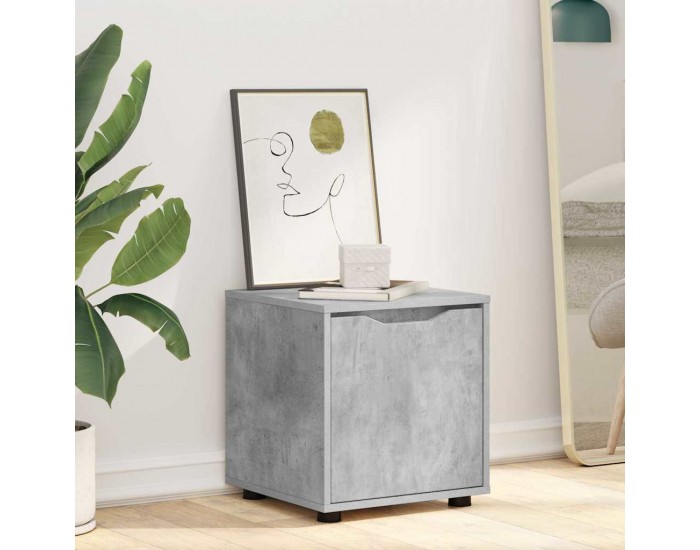 Sonata H Шкаф за баня Циментено сиво 40,5 x 40 x 44 см Инженерно дърво