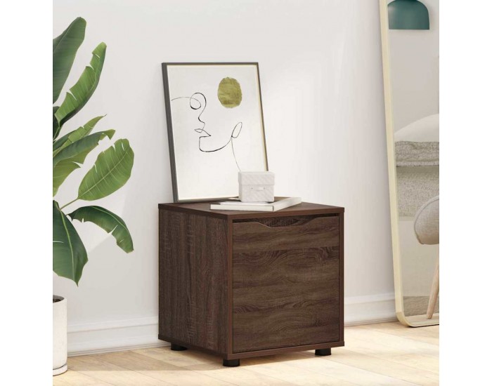 Sonata H Шкаф за баня Кафяв дъб 40,5 x 40 x 44 см Инженерно дърво