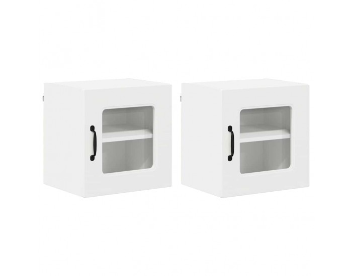 Sonata H Горен кухненски шкаф 2 pcs Бяло 40 x 31 x 40 см Инженерно дърво