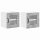 Sonata H Горен кухненски шкаф 2 pcs Циментено сиво 40 x 31 x 40 см