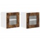 Sonata H Горен кухненски шкаф с рафт 2 pcs Димян дъб 40 x 31 x 40 см