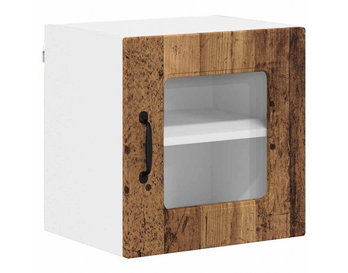 Sonata H Горен кухненски шкаф с рафт 2 pcs Старо дърво 40 x 31 x 40 см