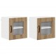 Sonata H Горен кухненски шкаф 2 pcs Дъб 40 x 31 x 40 см Инженерно дърво
