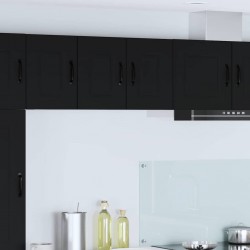 Sonata H Горен кухненски шкаф с рафт с врата 2 pcs Черно 30 x 31 x 40 см - Bucătării modulare