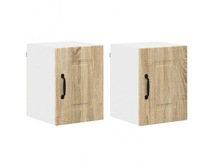 Sonata H Горен кухненски шкаф с рафт 2 pcs Сонома дъб 30 x 31 x 40 см