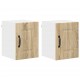 Sonata H Горен кухненски шкаф с рафт 2 pcs Сонома дъб 30 x 31 x 40 см