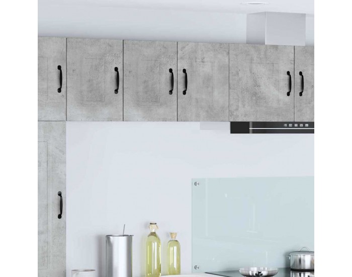 Sonata H Горен кухненски шкаф 2 pcs Циментено сиво 30 x 31 x 40 см