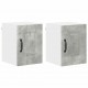 Sonata H Горен кухненски шкаф 2 pcs Циментено сиво 30 x 31 x 40 см