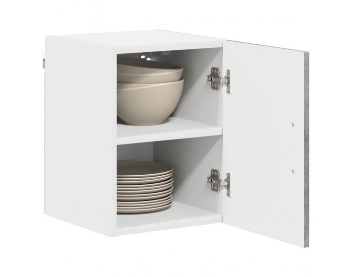 Sonata H Горен кухненски шкаф 2 pcs Циментено сиво 30 x 31 x 40 см