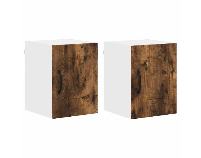 Sonata H Горен кухненски шкаф с рафт 2 pcs Димян дъб 30 x 31 x 40 см