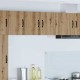 Sonata H Горен кухненски шкаф 2 pcs Дъб 30 x 31 x 40 см Инженерно дърво