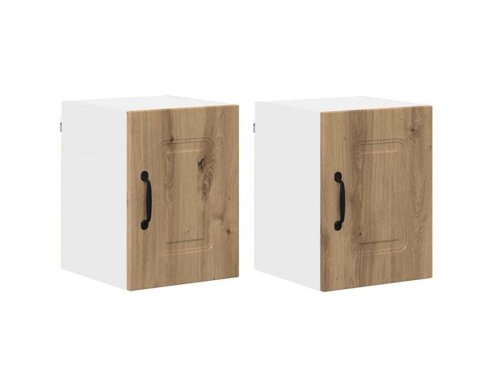 Sonata H Горен кухненски шкаф 2 pcs Дъб 30 x 31 x 40 см Инженерно дърво