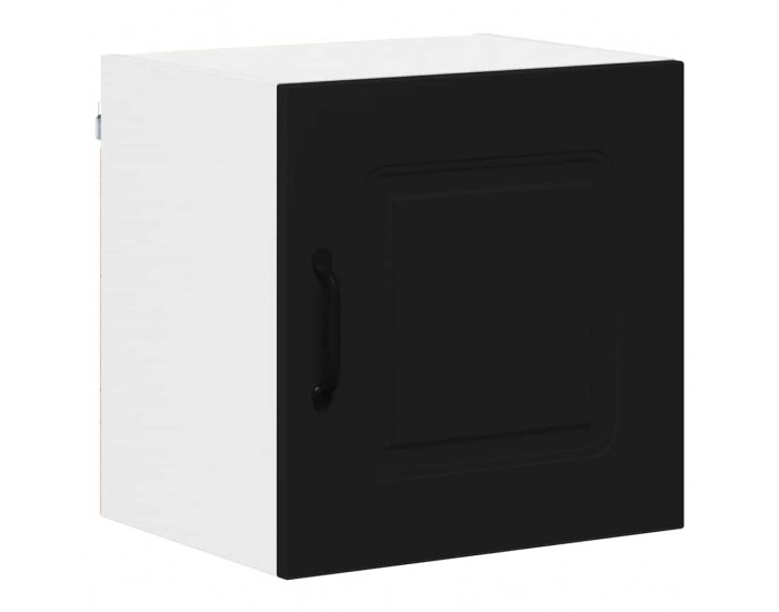Sonata H Горен кухненски шкаф Черно 40 x 31 x 40 см Инженерно дърво